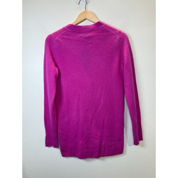 C by Bloomingdale's Women's Size Small Cherry Blossom Grandfather Cardigan NWT - Picture 6 of 9